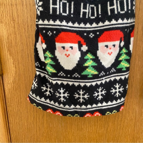 🟢 {3/$15} 🎄Christmas Ho Ho Ho Santa Pajama Pants - Size L - Picture 10 of 12